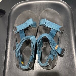 Blue water shoe style sandals